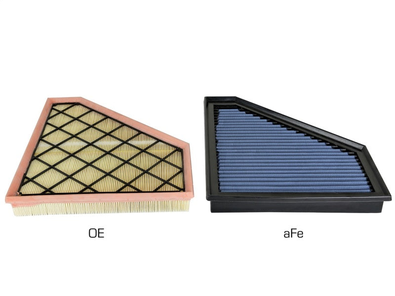 aFe Magnum FLOW Pro 5R OE Replacement Air Filter 13-17 Cadillac ATS V6-3.6L Air Filters - Drop In aFe