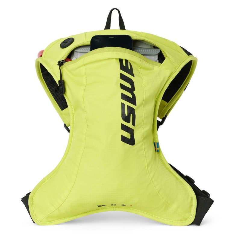 USWE Outlander Moto Hydration Pack 2L - Crazy Yellow Bags - Hydration Packs USWE