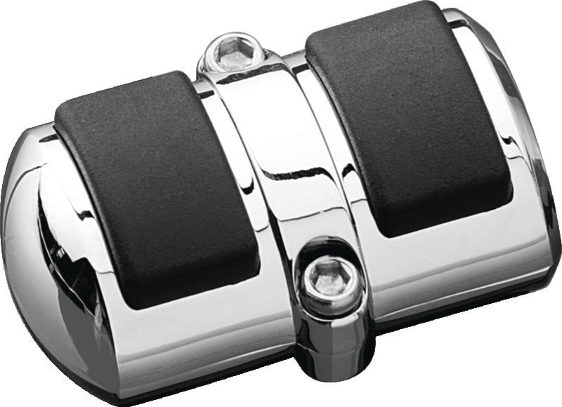 Kuryakyn Oval Shift Peg Cover Chrome Bolts Kuryakyn