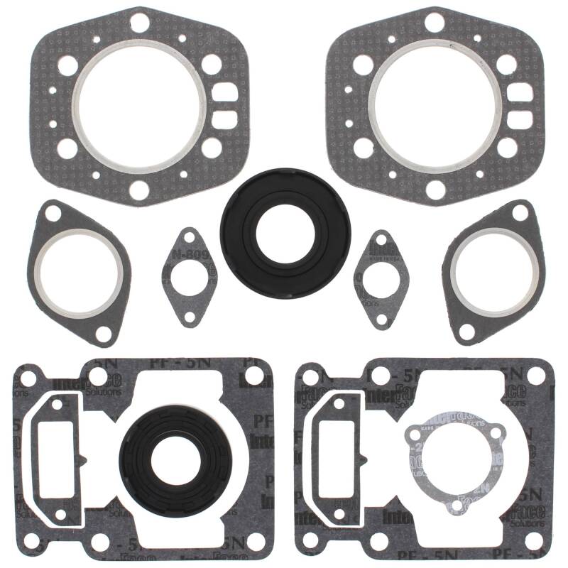 Vertex Gaskets 80-81 Arctic Cat El Tigre 6000 LC Complete Gasket Kit w/ Oil Seals Engine Hardware Vertex Pistons