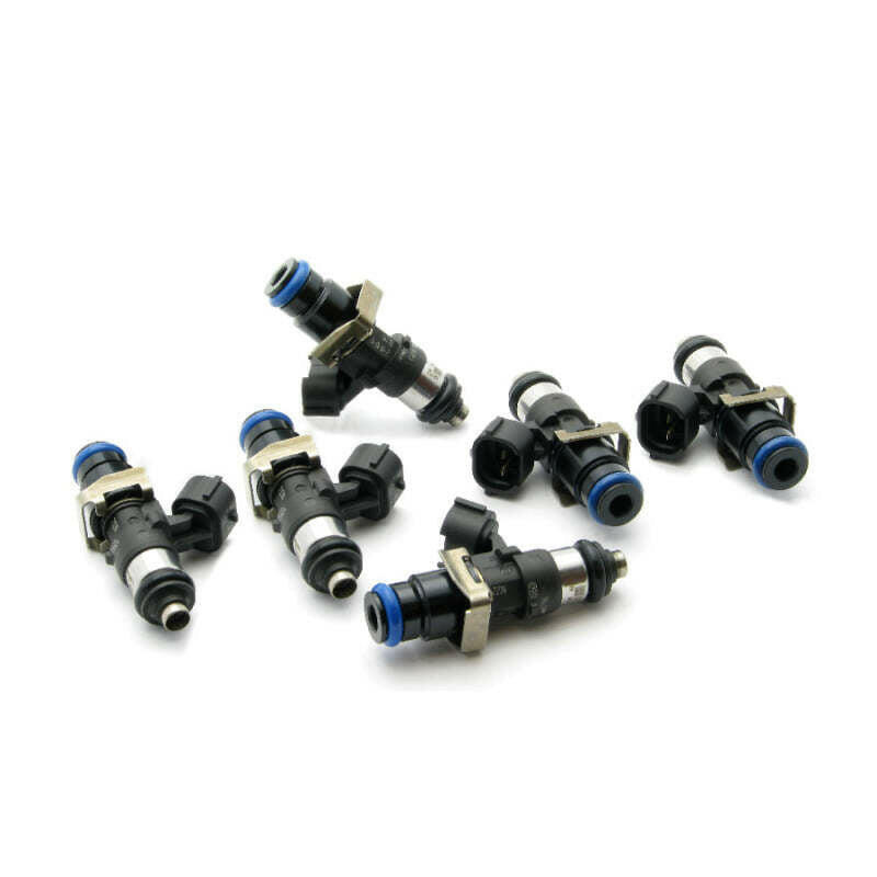 DeatschWerks Bosch EV14 Universal 48mm/14mm Matched Set of 6 Injectors 2400cc/min Fuel Injector Sets - 6Cyl DeatschWerks