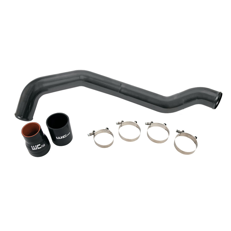 Wehrli 04.5-10 Chevrolet 6.6L LLY/LBZ/LMM Duramax Driver Side 3in Intercooler Pipe - Gloss White Intercooler Pipe Kits Wehrli