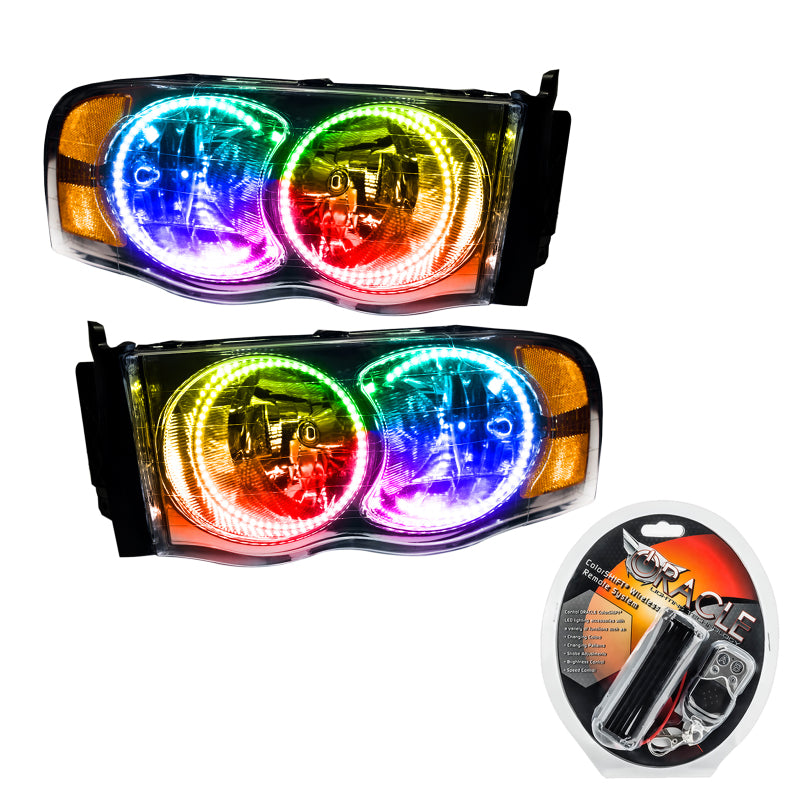 Oracle 02-05 Dodge Ram SMD HL - ColorSHIFT Headlights ORACLE Lighting