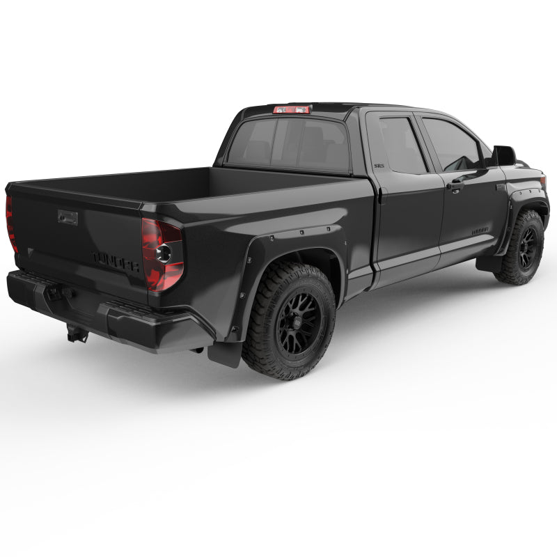 EGR 14+ Toyota Tundra Bolt-On Look Color Match Fender Flares - Set - Black Fender Flares EGR
