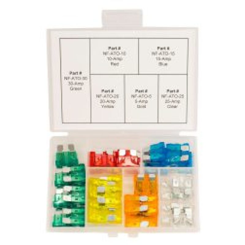 NAMZ Assorted ATO Fuse Kit (40pc) Relays NAMZ