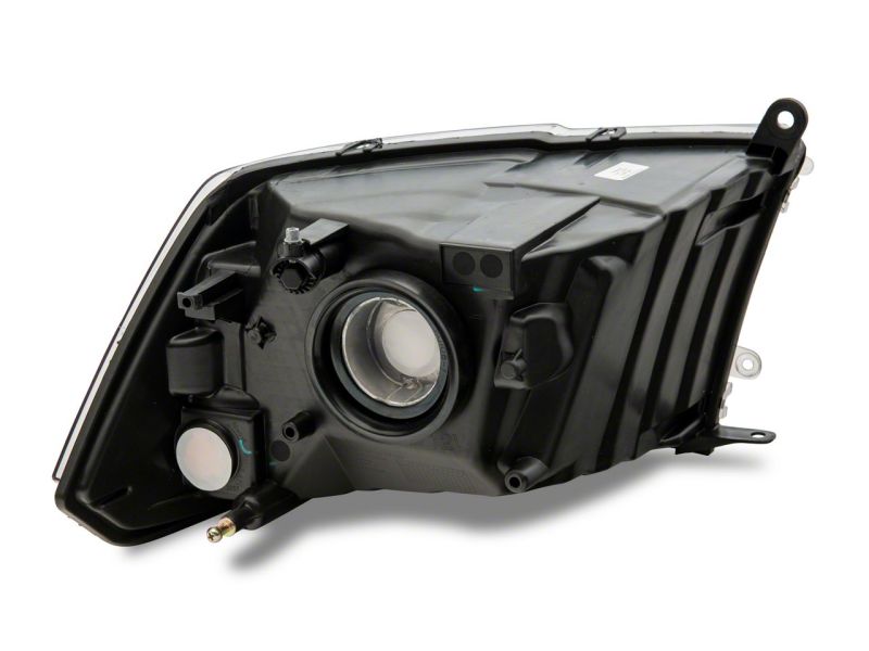 Raxiom 09-18 Dodge RAM 1500 Axial OEM Rep Headlights w/ Single Bulb- Chrome Housing (Clear Lens) Headlights Raxiom