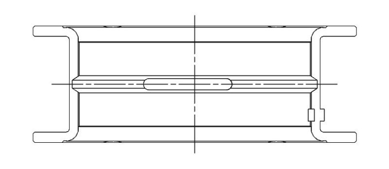 ACL Ford 221/255/260/289/302 Windsor/Windsor 5.0L STD Size w/ Extra Oil Clearance Main Bearing Set Bearings ACL