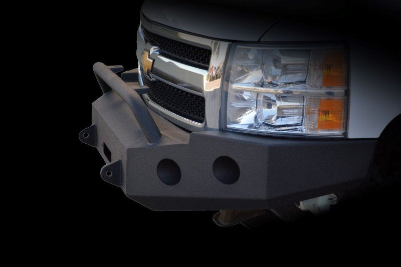 DV8 Offroad 07-13 Chevrolet Silverado 1500 Front Bumper - Black Powdercoat Bumpers - Steel DV8 Offroad