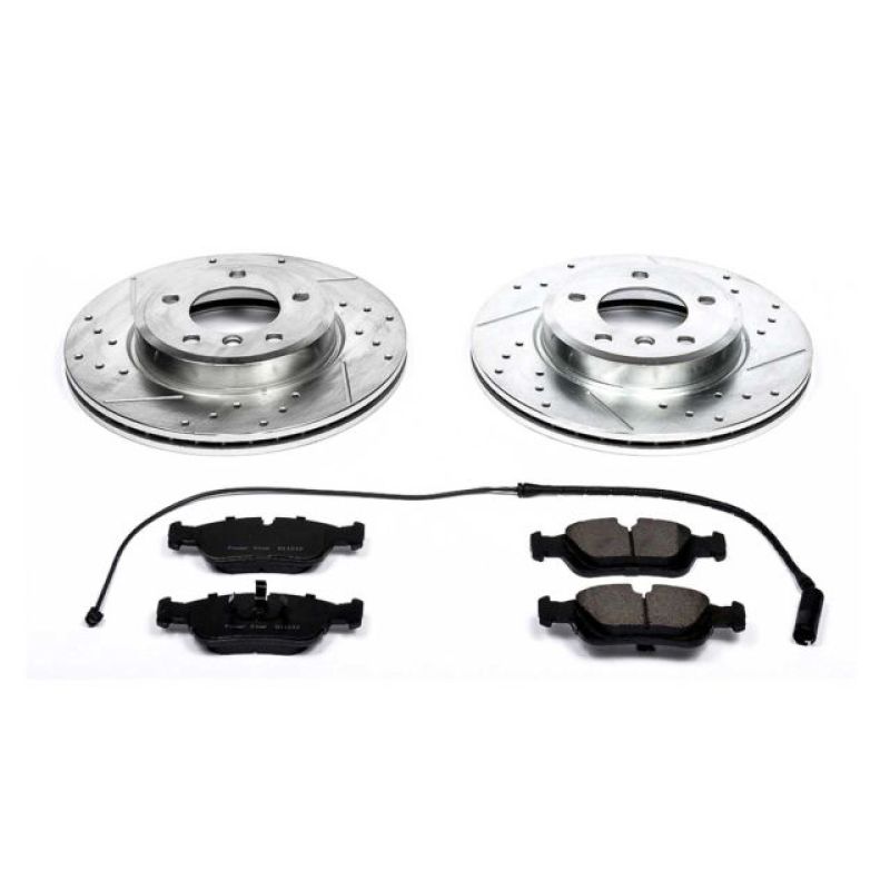 Power Stop 01-02 BMW Z3 Front Z23 Evolution Sport Brake Kit Brake Kits - Performance D&S PowerStop