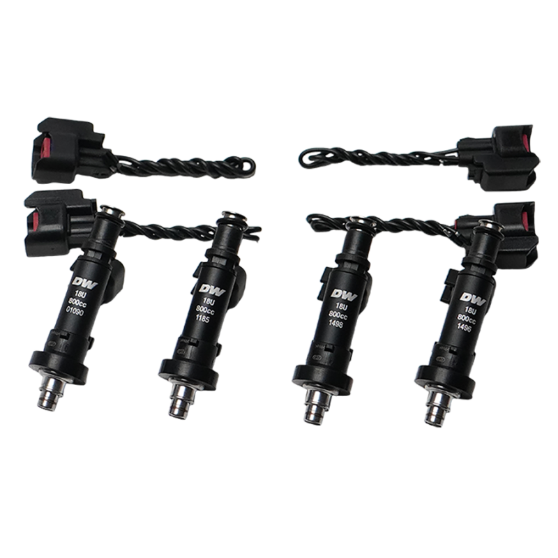 DeatschWerks Honda/Acura B/D/F/H Series 800cc Injectors Fuel Injector Sets - 4Cyl DeatschWerks