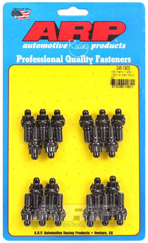 ARP KB Hemi 1.250in 12pt oil pan stud kit Rod Bolt Kits ARP