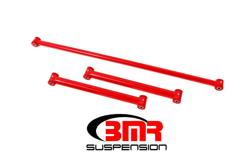 BMR 82-02 3rd Gen F-Body Non-Adj. Rear Suspension Kit (Polyurethane) - Red Suspension Packages BMR Suspension