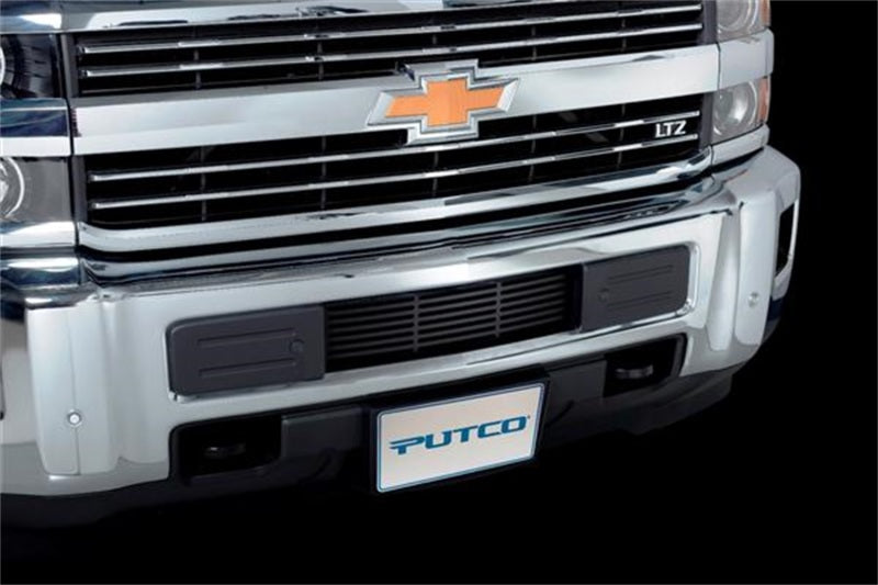 Putco 15-19 Chevy Silv HD - SS - Black Bar Design Bumper Grille Bumper Grille Inserts Grilles Putco