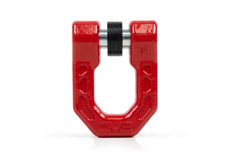 DV8 Offroad Elite Series D-Ring Shackles - Pair (Red) Bumper Accessories DV8 Offroad