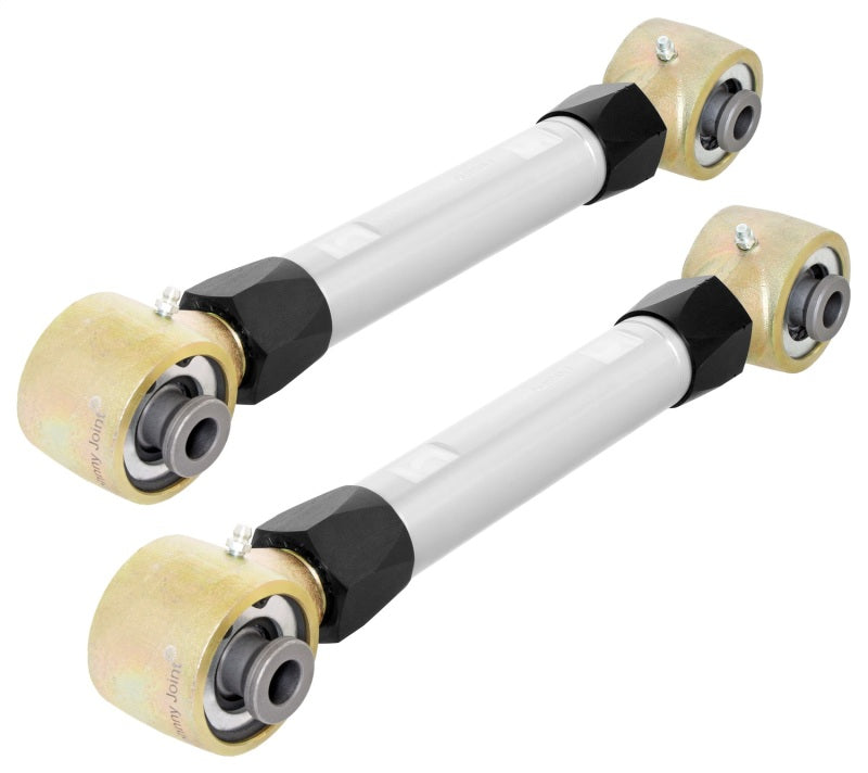 RockJock 2021+ Bronco RockNut Billet Aluminum Johnny Joint Rear Upper Control Arm Set Adjustable Control Arms RockJock