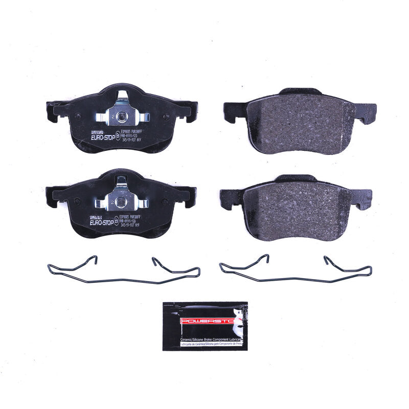 Power Stop 03-07 Volvo XC70 Euro-Stop ECE-R90 Front Brake Pads Brake Pads - OE PowerStop