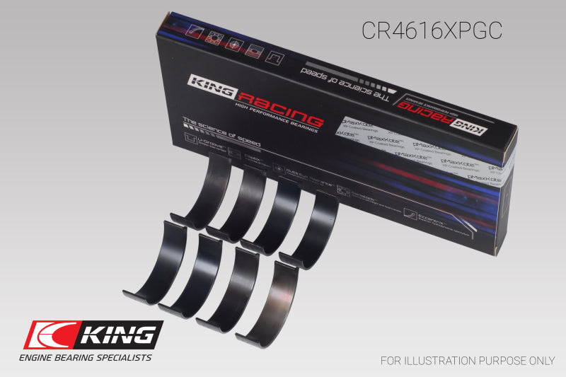 King Engine Bearings Subaru Fa20/ Toyota 4U-GSE Connecting Rod Bearing Set - Size +0.05mm Bearings King Engine Bearings