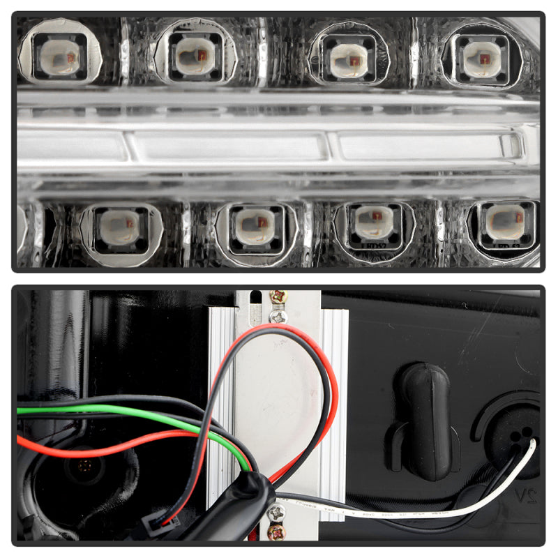 Spyder Chevy Camaro 16-18 Halogen LED Tail Lights Chrome ALT-YD-CCAM16HAL-SEQ-C Tail Lights SPYDER