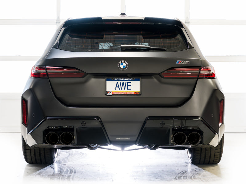AWE Tuning BMW G90/G99 M5 Touring Edition Cat-Back Exhaust - Diamond Black Tips Catback AWE Tuning