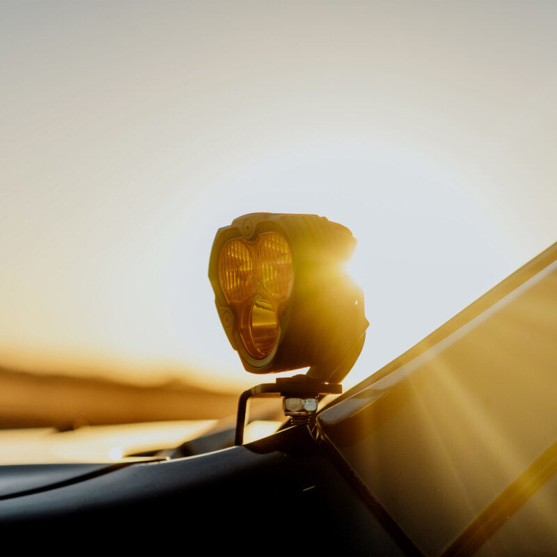 KC HiLiTES FLEX ERA 3 Performance Yellow Combo Beam Lens Light Accessories and Wiring KC HiLiTES