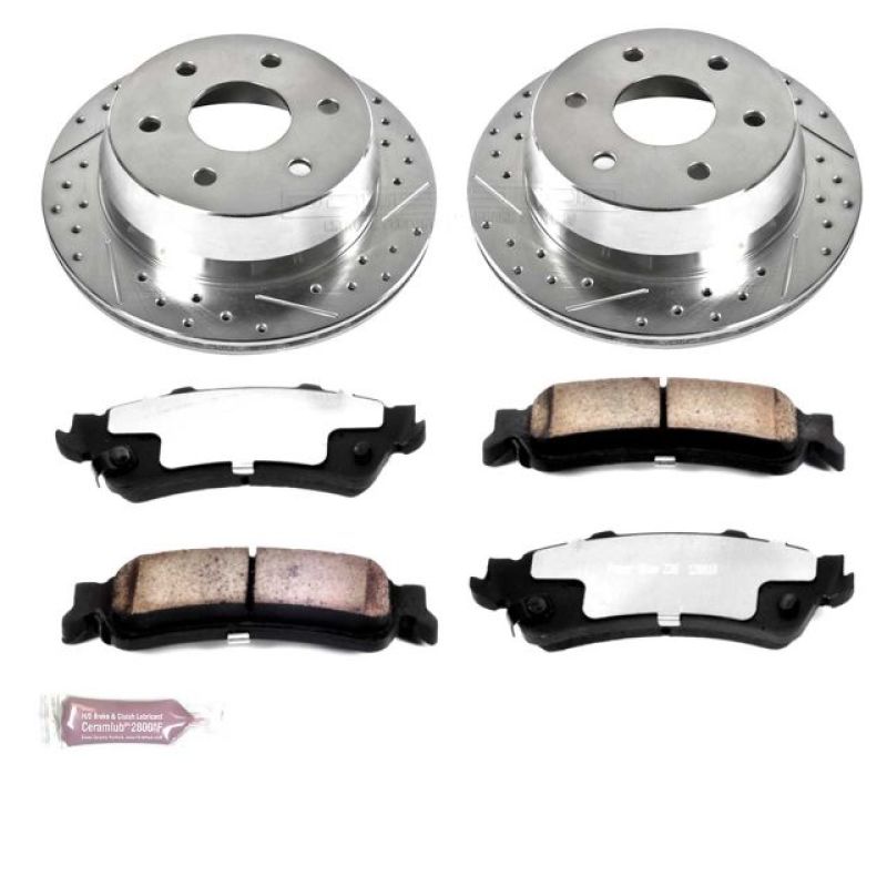 Power Stop 03-05 Chevrolet Astro Rear Z36 Truck & Tow Brake Kit Brake Kits - Performance D&S PowerStop