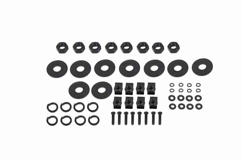 Fishbone Offroad 07-18 Jeep Wrangler JK Full Width Front Winch Bumper - Black Powdercoat Bumpers - Steel Fishbone Offroad