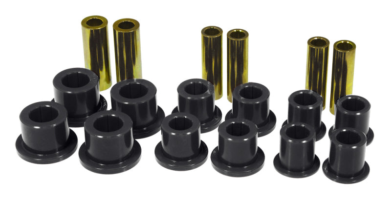 Prothane 99-04 Ford F250/350 SD 2/4wd Front Leaf Spring Bushings - Black Bushing Kits Prothane
