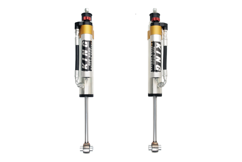 King Shocks 90-12 Mercedes-Benz G-Class Rear 2.5 Dia Piggy Hose Reservoir w/Adjuster (Pair) Shocks and Struts King Shocks