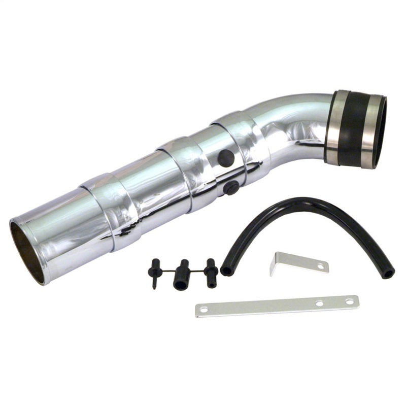 Spectre Universal Intake Tube Kit 3in. - Chrome ABS Plastic Tubing Spectre