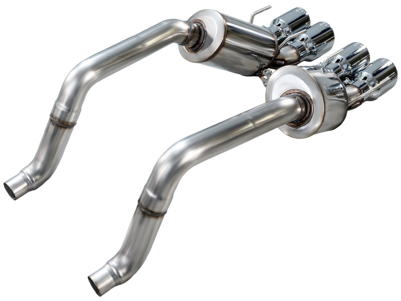 AWE Tuning 09-13 Chevrolet Corvette 6.2L Touring Edition Axle-Back Exhaust w/ Chrome Silver Tips Axle Back AWE Tuning