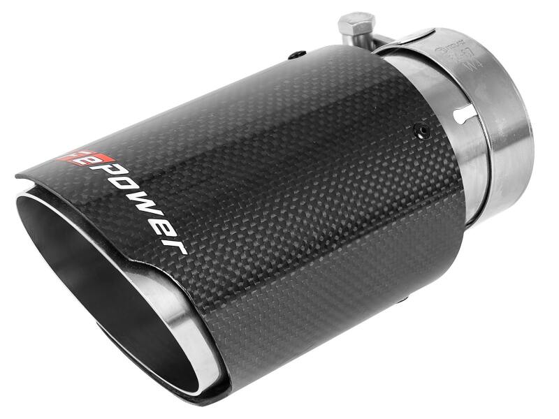 aFe 14-24 Mini Cooper S MACH Force-Xp 3in to 2-1/2in 304SS Cat-Back Exhaust w/ Carbon Fiber Tip Catback aFe