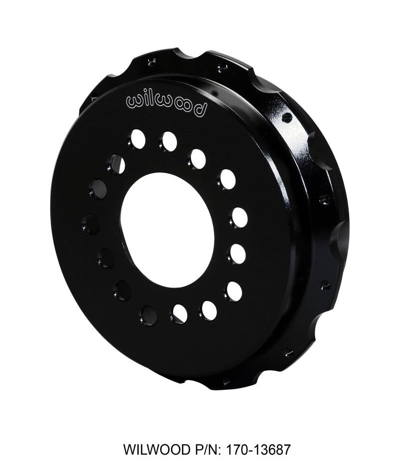 Wilwood Hat-Park Brake 1.25in Offset - Aluminum Multi-5 Lug - 12 on 8.75in Brake Rotors - 2 Piece Wilwood