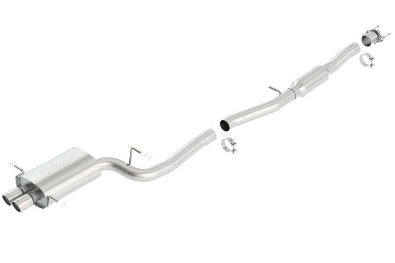 Borla 02-07 WRX Twin Tip Hush Catback Exhaust Catback Borla