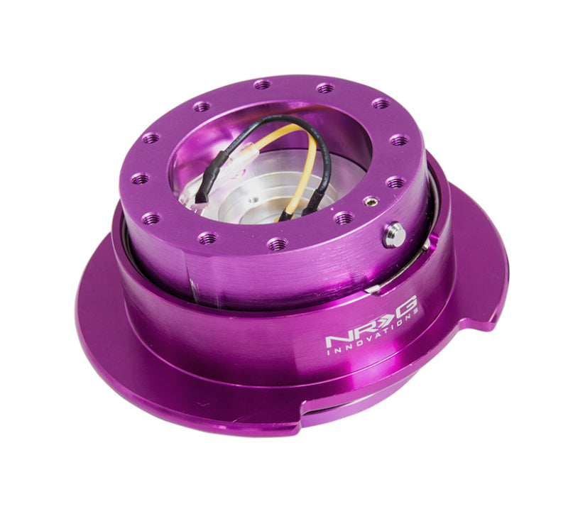 NRG Quick Release Kit Gen 2.5 - Purple Body / Purple Ring Quick Release Adapters NRG
