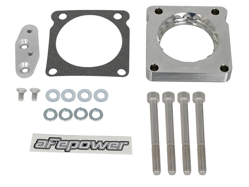 aFe 01-16 Nissan Patrol (Y61) L6-4.8L Silver Bullet Throttle Body Spacer Throttle Body Spacers aFe