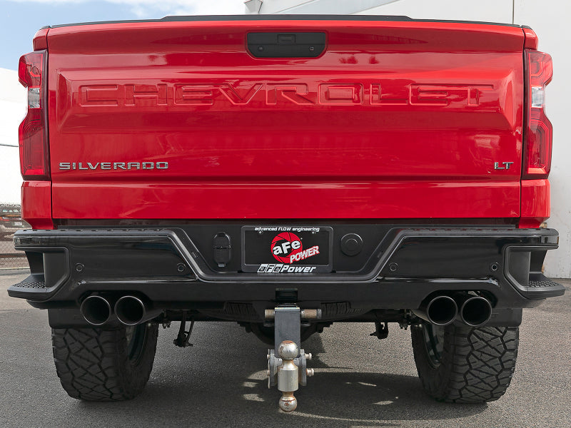 aFe Vulcan Series 3in 304 SS Exhaust Cat-Back w/ Black Tips 2019 GM Silverado/Sierra 1500 V8-5.3L Catback aFe