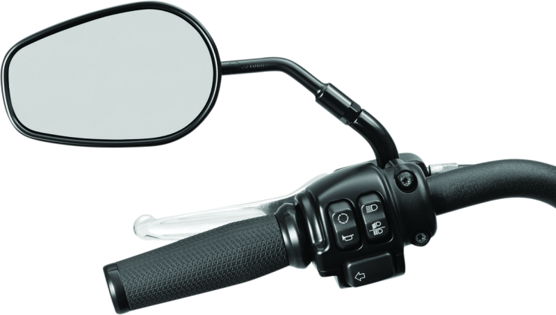 Kuryakyn Mirror Stem 3in Outward Extenders Black Rear View Mirrors Kuryakyn