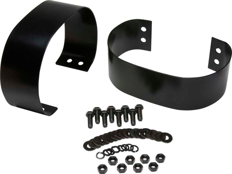 Kentrol 76-95 Jeep CJ/Wrangler YJ Bumperettes Pair - Powdercoat Black Bumper Accessories Kentrol