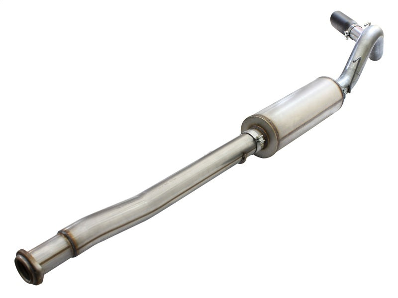 aFe MACHForce XP SS Exhaust 4in Cat-Back w/ Black Tip 2015 Ford F-150 EcoBoost V6 2.7/3.5Ltt Catback aFe