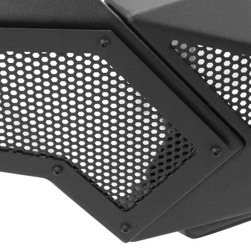 Go Rhino 19-24 Ram 1500 (Excl. Rebel/Warlock/TRX) Element FR Bumper w/Fixed Lgt Bar Mount - Tex. Blk Bumpers - Steel Go Rhino