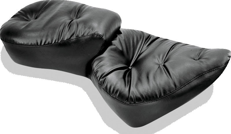 Mustang 00-15 Harley Softail Standard Rear Tire Wide Touring 1PC Seat Regal - Black One-Piece Motorcycle Seats Mustang Motorcycle