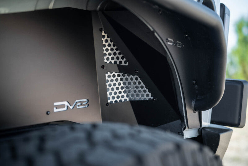DV8 Offroad 07-18 Jeep Wrangler JK Rear Inner Fender - Satin Black Fenders DV8 Offroad