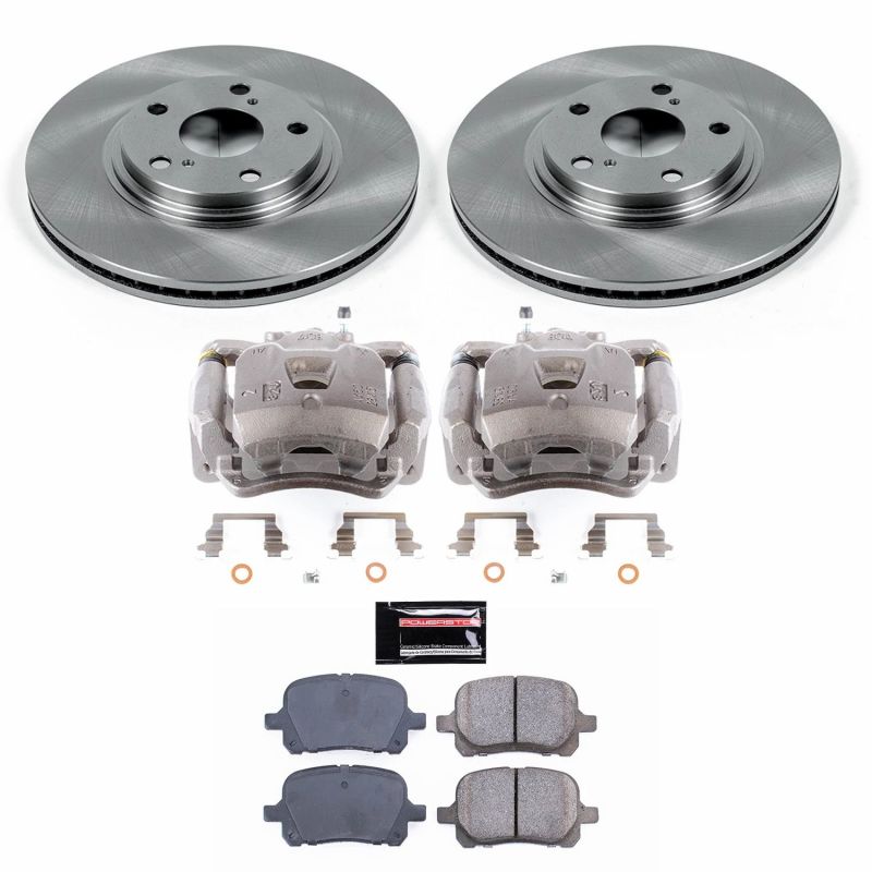 Power Stop 99-01 Lexus RX300 Front Autospecialty Brake Kit w/Calipers Brake Kits - OE PowerStop
