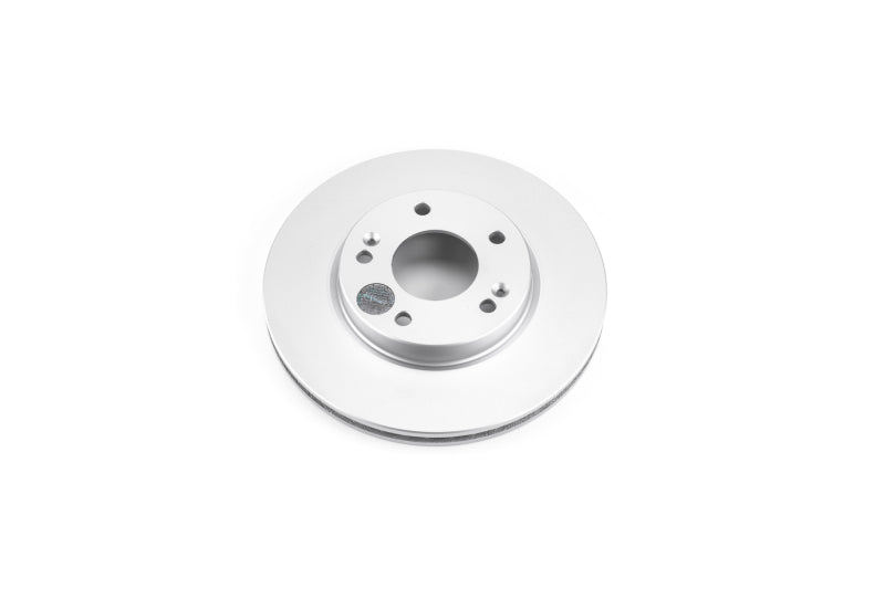Power Stop 17-19 Hyundai Ioniq Front Evolution Geomet Coated Rotor Brake Rotors - OE - Cryo PowerStop