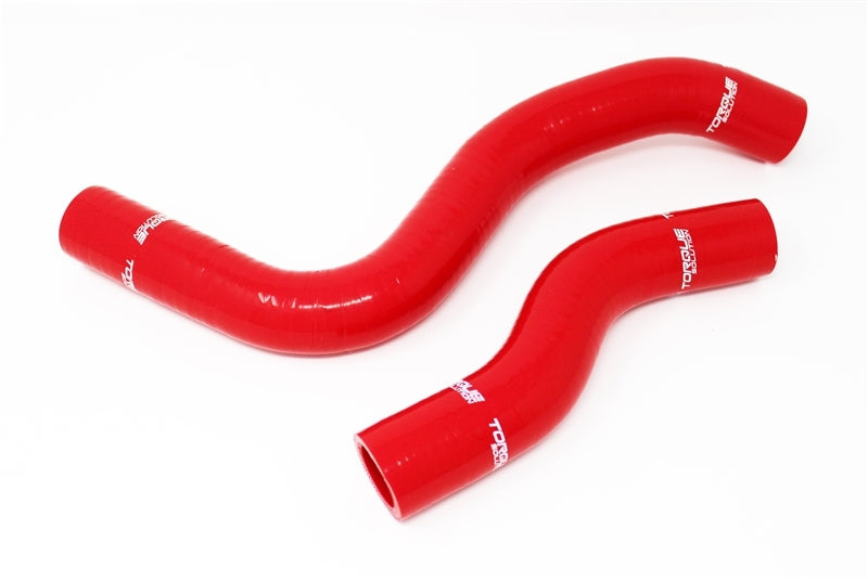 Torque Solution Silicone Radiator Hose Kit (Red) - 2017+ Honda Civic Type-R Radiator Hoses Torque Solution