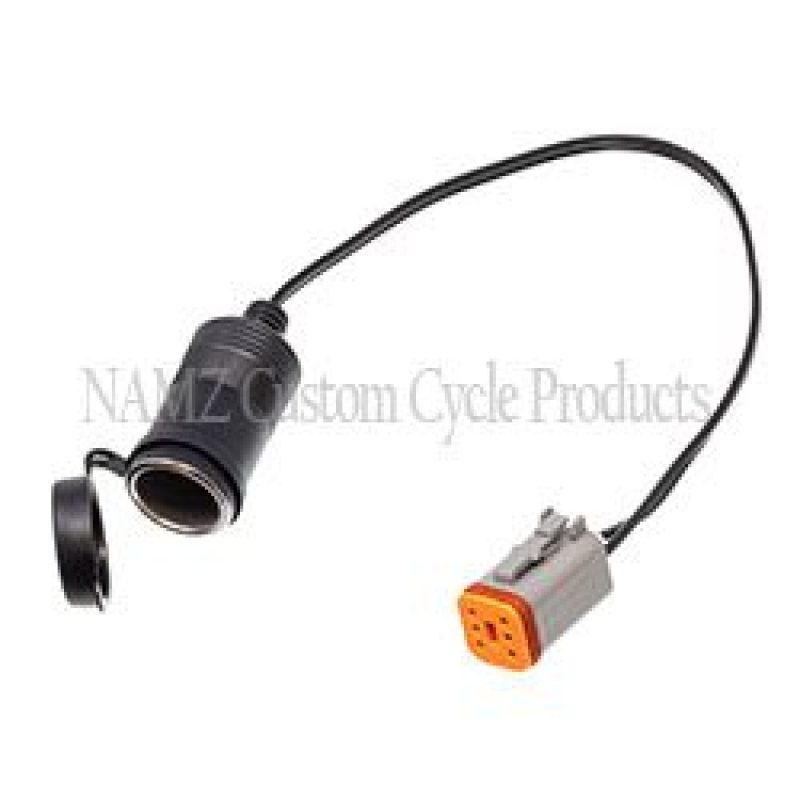 NAMZ 11-20 V-Twin Softail Power Port w/Dust Cover (For CAN/Bus Models) Wiring Harnesses NAMZ