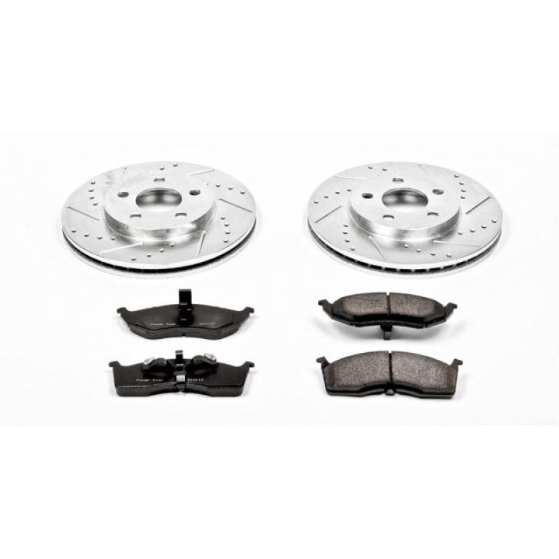 Power Stop 00-05 Dodge Neon Front Z23 Evolution Sport Brake Kit Brake Kits - Performance D&S PowerStop
