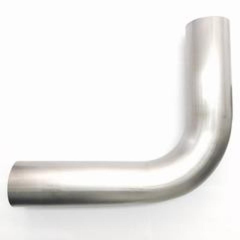 Ticon Industries 2.5in Diameter 90 Degree .047in WT 3.75in CLR 4in Leg/6in Leg Titanium Mandrel Bend Titanium Tubing Ticon