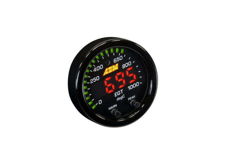 AEM X-Series EGT 0-1800F Gauge Gauges AEM