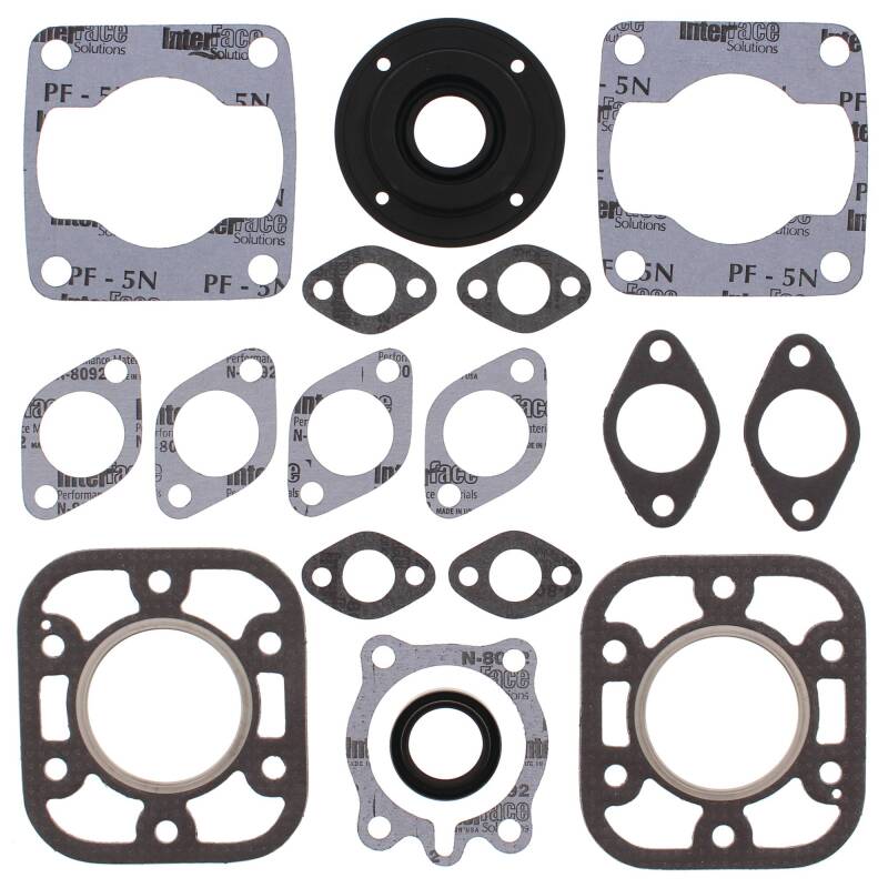 Vertex Gaskets 73-75 Brutanza 295 58mm Bore Complete Gasket Kit w/ Oil Seals Engine Hardware Vertex Pistons